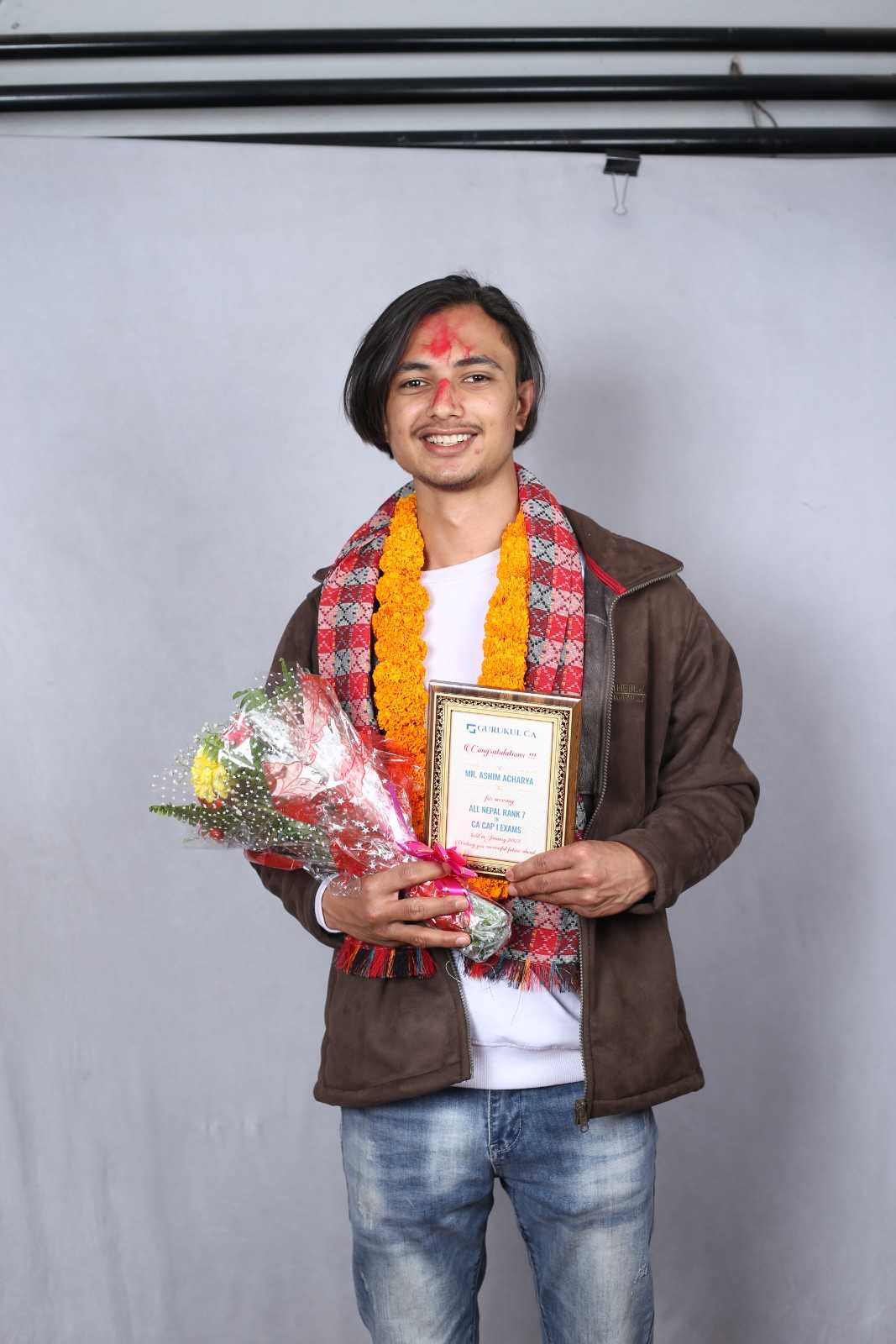 Ashim Acharya — All Nepal Rank Holder, DECEMBER 2022, Gurukul CA