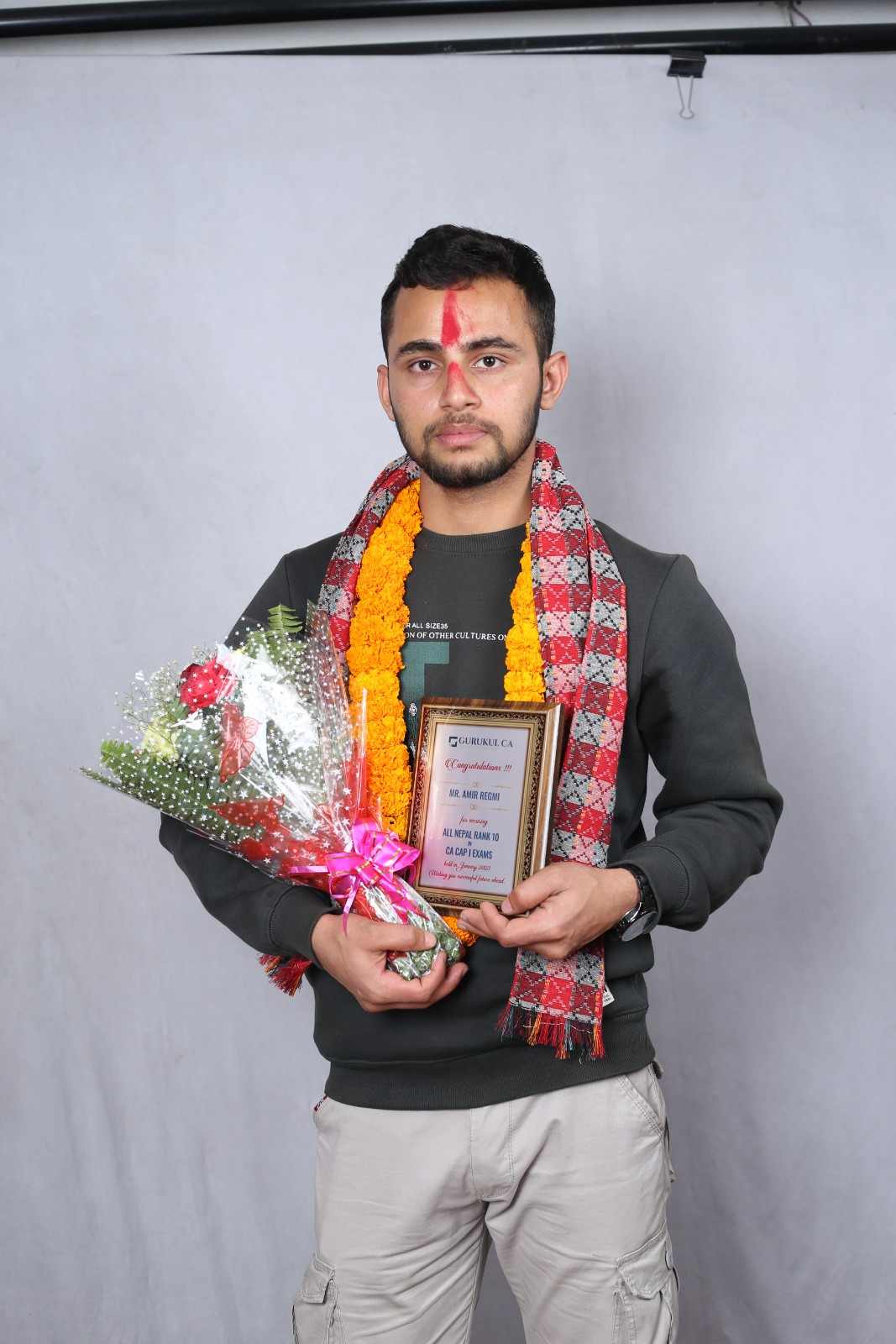 Amir Regmi — All Nepal Rank Holder, DECEMBER 2022, Gurukul CA