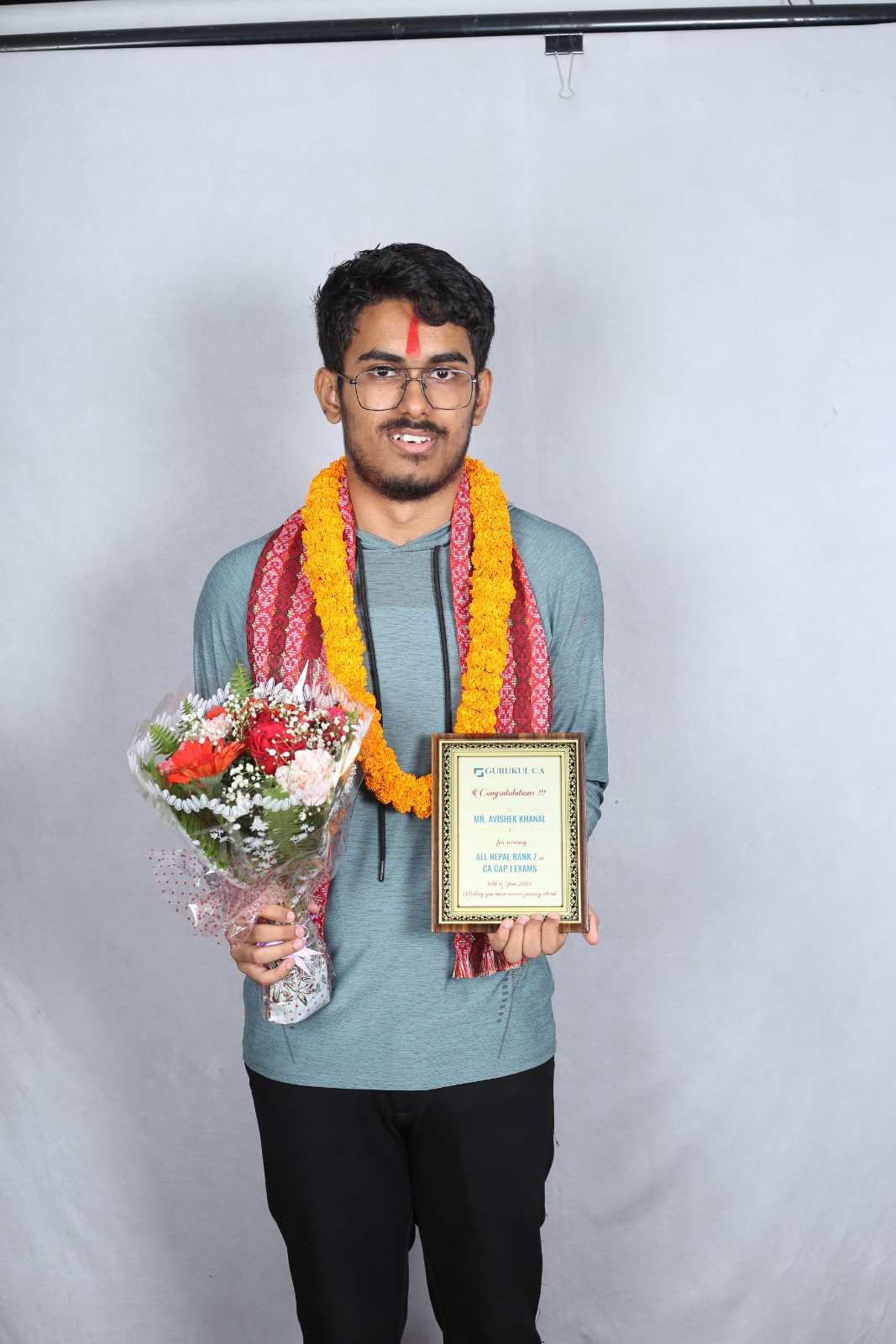Avishek Khanal — All Nepal Rank Holder, JUNE 2023, Gurukul CA