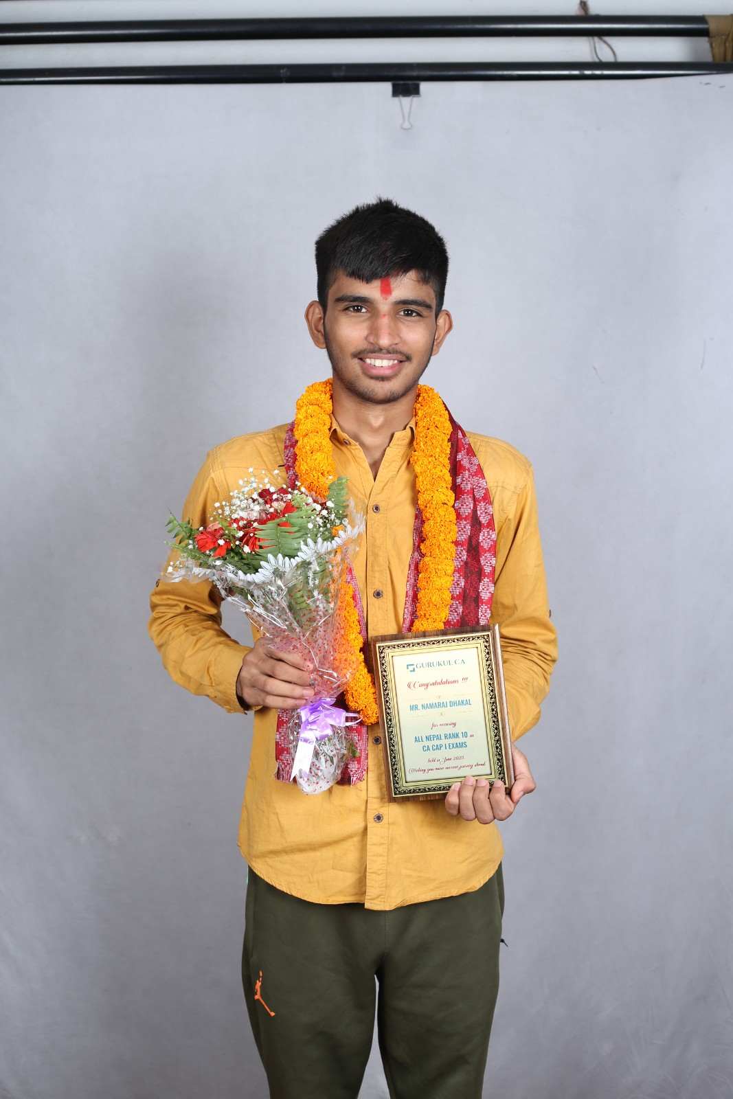 Namaraj Dhakal — All Nepal Rank Holder, JUNE 2023, Gurukul CA