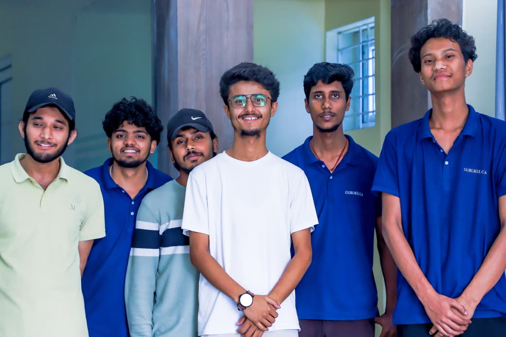 Group of students posing together after an educational session